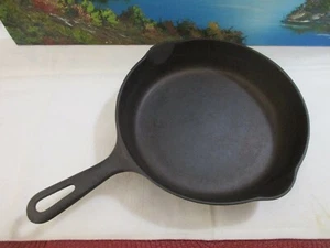 Griswold No. 6 Gusseisen Doppel Auslauf Pfanne 699 S ERIE PA. Small Block Logo P7 - Bild 1 von 9