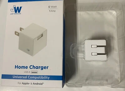 🧷 Just Wireless USB Home Charger - For Apple/android, USB-A 1 Amp. - Image 1 of 2