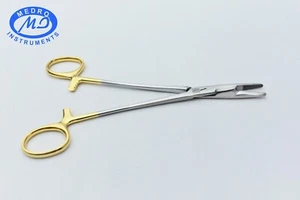 TC OLSEN HEGAR PORTA AGHI 6,5" PREMIUM, DRIVER AGHI CHIRURGICO SEGHETTATO - Foto 1 di 16