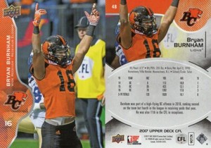 2017 UD CFL Singles  #1 -- 160     ***YOU PICK***