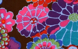 Kaffe Fassett ASIAN CIRCLES DARK GP11 1/2 yard original issue 2 yd piece avail - Picture 1 of 1