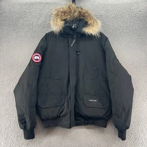 Chaqueta Parka Canada Goose Para Mujer Grande Bomber Piel Capucha Cremallera Completa Chilliwack - Imagen 1 de 13