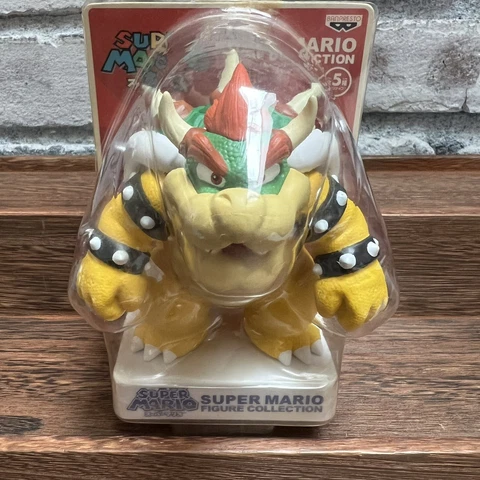Bowser Super Mario Bros Banpresto Sofubi Vinyl Figure Vintage Nintendo Japan Cover