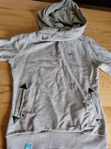 Naketano Hoody Sweatshirt Pullover Kaputzenpulli Grau Größe xs Grau Top - Bild 1 von 8