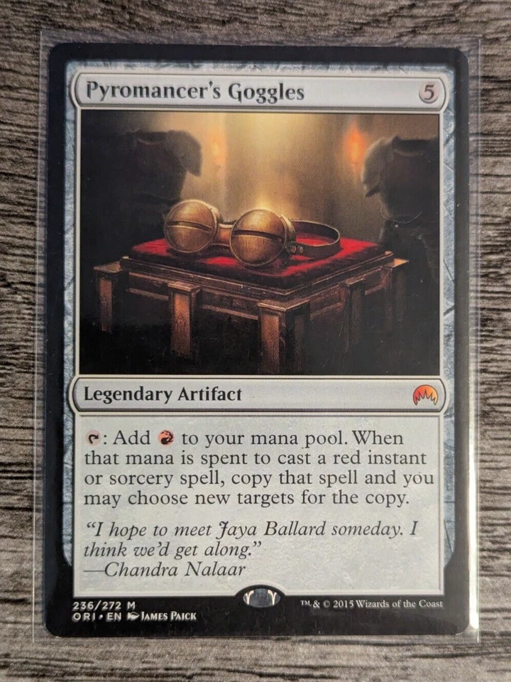 MTG: Pyromancer's Goggles (Magic Origins)(Mythic) - Image 1 of 1