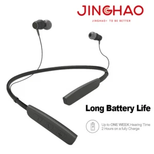 JINGHAO Rechargeable Hearing Aids Wireless Neckband Amplifier for Seniors US - Picture 1 of 13