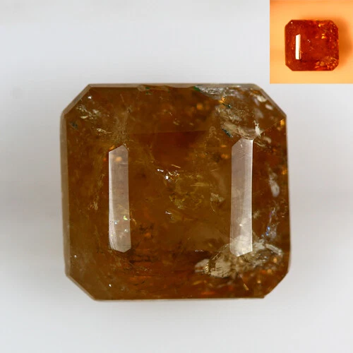 4.145 CT  EARTH MINED UNIQUE DAZZLING 100% NATURAL DANCING' COLOR CHANGE AXINITE - Image 1 of 3