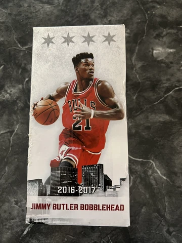 NEW ! NBA CHICAGO BULLS JIMMY BUTLER BOBBLE-HEAD Cover