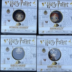 Funko 5 Star Harry Potter, Hermione, Ron, Rubeus & Harry Potter (Set of 4) NEW - Picture 1 of 10