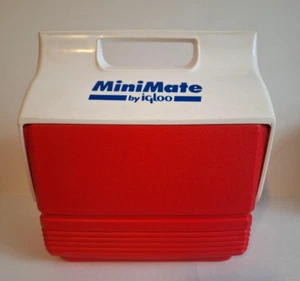 Enfriador/almuerzo Igloo Mini Mate rojo vintage - Imagen 1 de 24