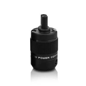 Hifi Abbildung 8 IEC C7 rhodinierter Stecker Audio Netzkabel IEC Buchse Stecker - Bild 1 von 6