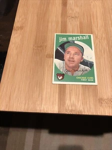 1959 Topps # 153 Jim Marshall Ex - Picture 1 of 4
