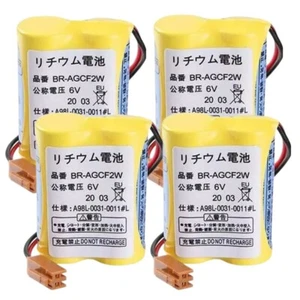 4x BR-AGCF2W 6V for Panasonic Battery for Fanuc A98L-0031-0011#L PLC Battery - Picture 1 of 7