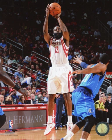Houston Rockets JAMES HARDEN Glossy 8x10 Photo Basketball Print Poster Cover