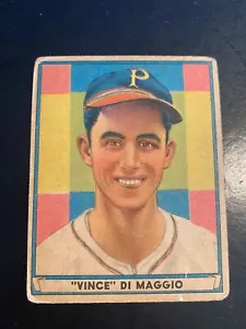 1941 Play Ball #61 Vince DiMAGGIO (RC)!! RARO HALLAZGO DE COLECCIONISTA ORIGINAL!! - Imagen 1 de 2