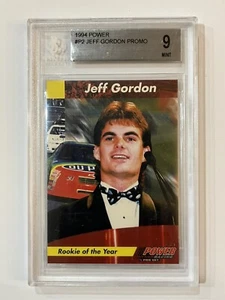 1994 Pro Set Power Jeff Gordon Rookie Of The Year #P2 BGS 9 Nascar Dupont - Picture 1 of 2