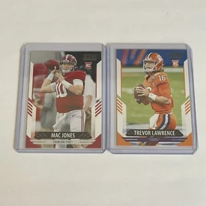 2021 Panini Score Mac Jones & Trevor Lawrence Rookies - Picture 1 of 2