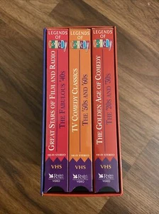 Readers Digest Legends of Comedy Collectors Edition 3 VHS Set 1920-1960s - Picture 1 of 11