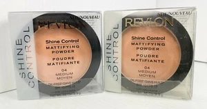 New (2) REVLON SHINE CONTROL MATTIFYING POWDER - 04 MEDIUM **RARE - Picture 1 of 5