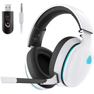 Gtheos 2.4GHz Wireless Gaming Headset for PS5 PS4 Fortnite & Call of Duty/FPS... - Picture 1 of 9