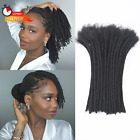 4 Inch 0.4Cm Thickness Loc Extensions Human Hair 10 Strands Dreadlock Extensions