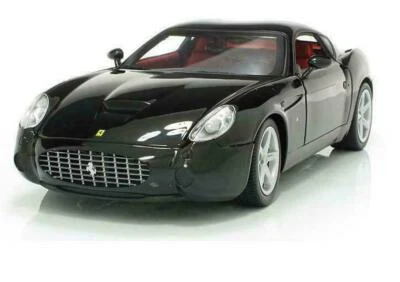 Ferrari 575 Gtz By Zagato 2006 Black Hotwheels P9888 1/18 Metal Mattel Italia - Image 1 of 4