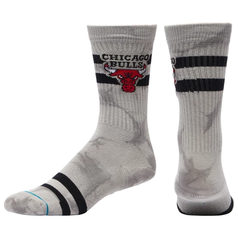 Men's Stance Chicago Bulls Tie-Dye Crew Socks Cover