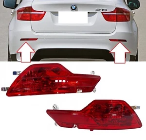 PAIR / SET REAR TAIL LOWER FOG LIGHT LAMPS FITS FOR BMW X6 E71 2008-2014 - Picture 1 of 8