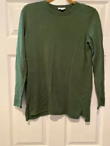 J Jill Seeater XS Green Lightweight Long Sleeve - Picture 1 of 10