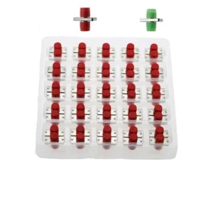 10pcs Singlemode Multimode Simplex FC-FC UPC APC Rechteck Faseroptische Koppler - Afbeelding 1 van 14