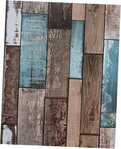 Brand Contact Paper for Walls Realistic Wood Panel Effect Backsplash Peel and - Picture 1 of 7