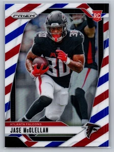 2024 Panini Prizm #342 Jase McClellan Red White and Blue - Picture 1 of 2