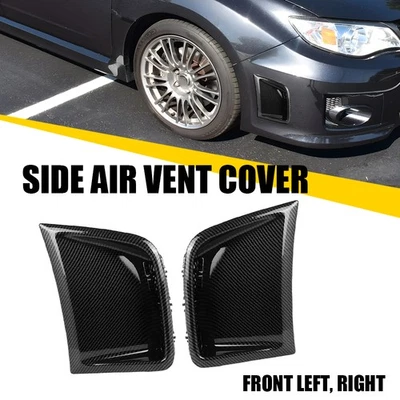 Угловая крышка вентиляционной решетки бокового угла переднего бампера подходит для Subaru WRX STI 2008-14 годов выпуска - Изображение 1 из 4