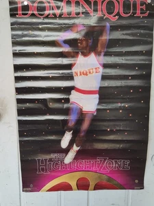 Dominique Wilkins Costacos Brothers Poster Highlight Zone 24x36 VTG 1987 - Picture 1 of 11
