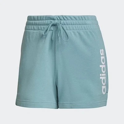 H07878 Adidas Women's Color Mint Logo Slim Fit Sports Shorts, Size 2XL - Imagem 1 de 4