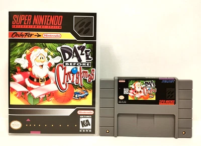 Daze Before Christmas Super Nintendo snes - Image 1 of 2