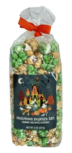 Disney Parks Halloween Karamell und Apfel Geschmack Popcorn Mix 8oz Beutel - Bild 1 von 2