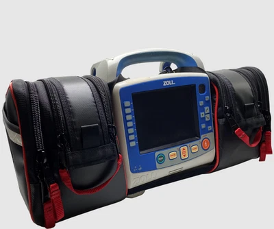 Estuche de transporte Zoll X Series y ProPaq MD rojo/negro SKU C279-0007 Foto 1 de 4
