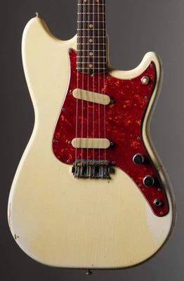 Fender (1963) Duo Sonic Electric Guitar - Olympic White, w/ OHSC - Image 1 of 4