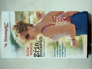 Erin Brockovich - VHS - 2000 - Julia Roberts - Excellent Condition - V3 - Picture 1 of 6