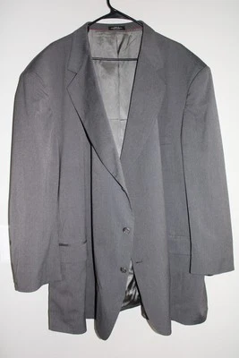 ABRIGO DEPORTIVO ELÁSTICO GRIS MACIZO ALEXANDER LLOYD TALLA 60R traje chaqueta 60 REGULAR Foto 1 de 4