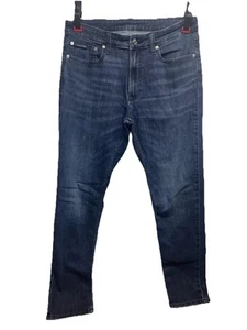 Calvin Klein Herren Slim Straight Fit Jeans 32x32 Dark Wash - Bild 1 von 8