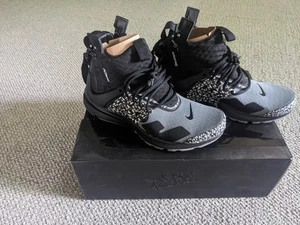 Nike Air Presto Mid Acronym Cool Grey - New In The Box - Size 5 Mens - Rare Shoe - Picture 1 of 13