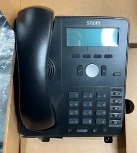 SNOM D715 VOIP - TELEFON - SCHWARZ - 2ER SET NEU NEW - Bild 1 von 4