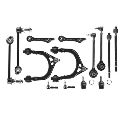 For 05-10 Dodge Charger RWD Chrysler 300 Front Suspension Control Arm Kit 14Pc Foto 1 de 4
