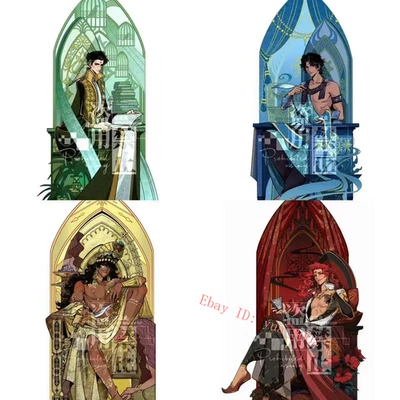 4 Teile/Set Sultans Spiel Nawfal Nabhani Arzu Acryl Figur Ständer Deko Modell - Bild 1 von 4