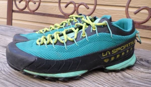 La Sportiva TX3 Approach Emerald Mint Teal Blue Hiking Climbing Shoes Women's 7 - Picture 1 of 7