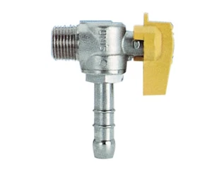 Rubinetto a Sfera Squadra Maschio-Portagomma per GAS 1/2"M X 14 mm - Imagen 1 de 1