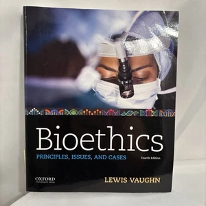 Oxford Bioethics Principles Issues and Cases Lewis Vaughn 2020 Fourth Paperback - Imagen 1 de 8
