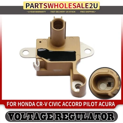 Regulador de alternador para Honda Civic CR-V Pilot Accord Odyssey Acura MDX 14,4 V Foto 1 de 4